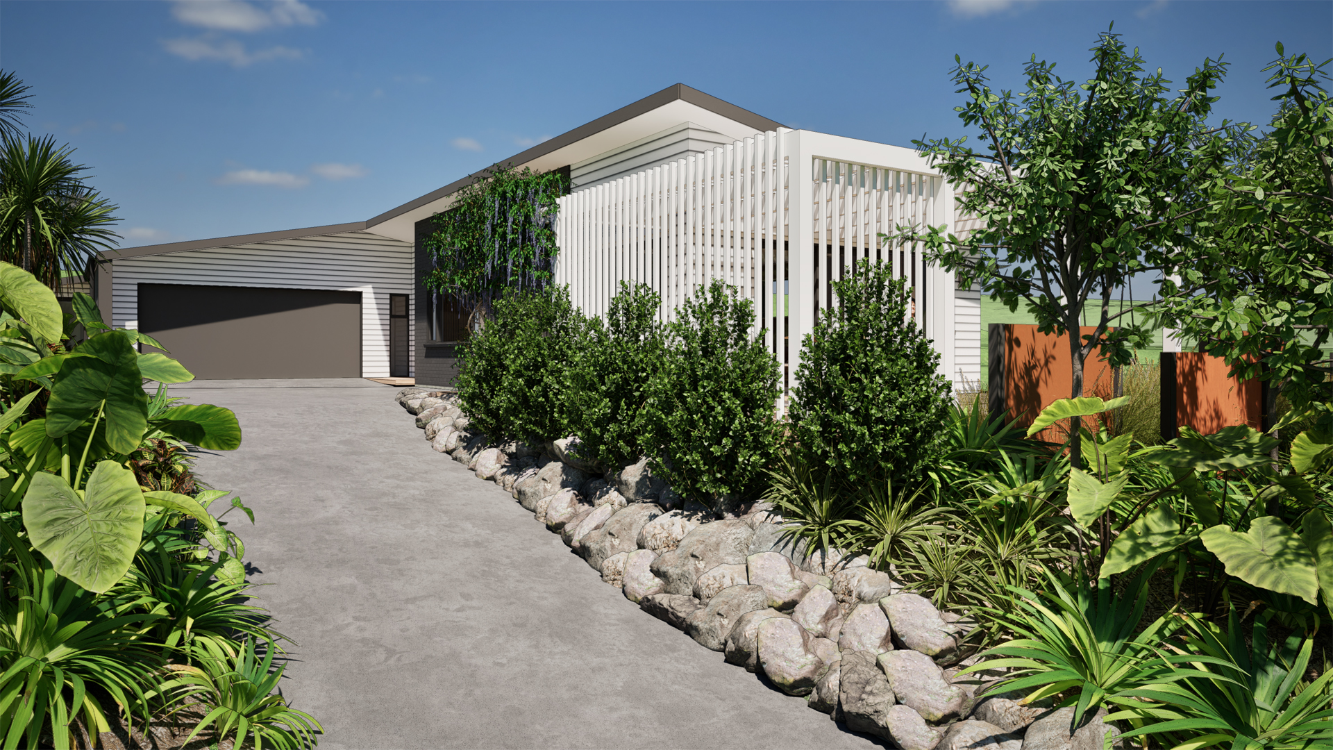 Living Extension - exterior view